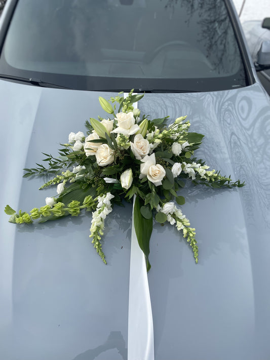 Ivory Grace Car Florals